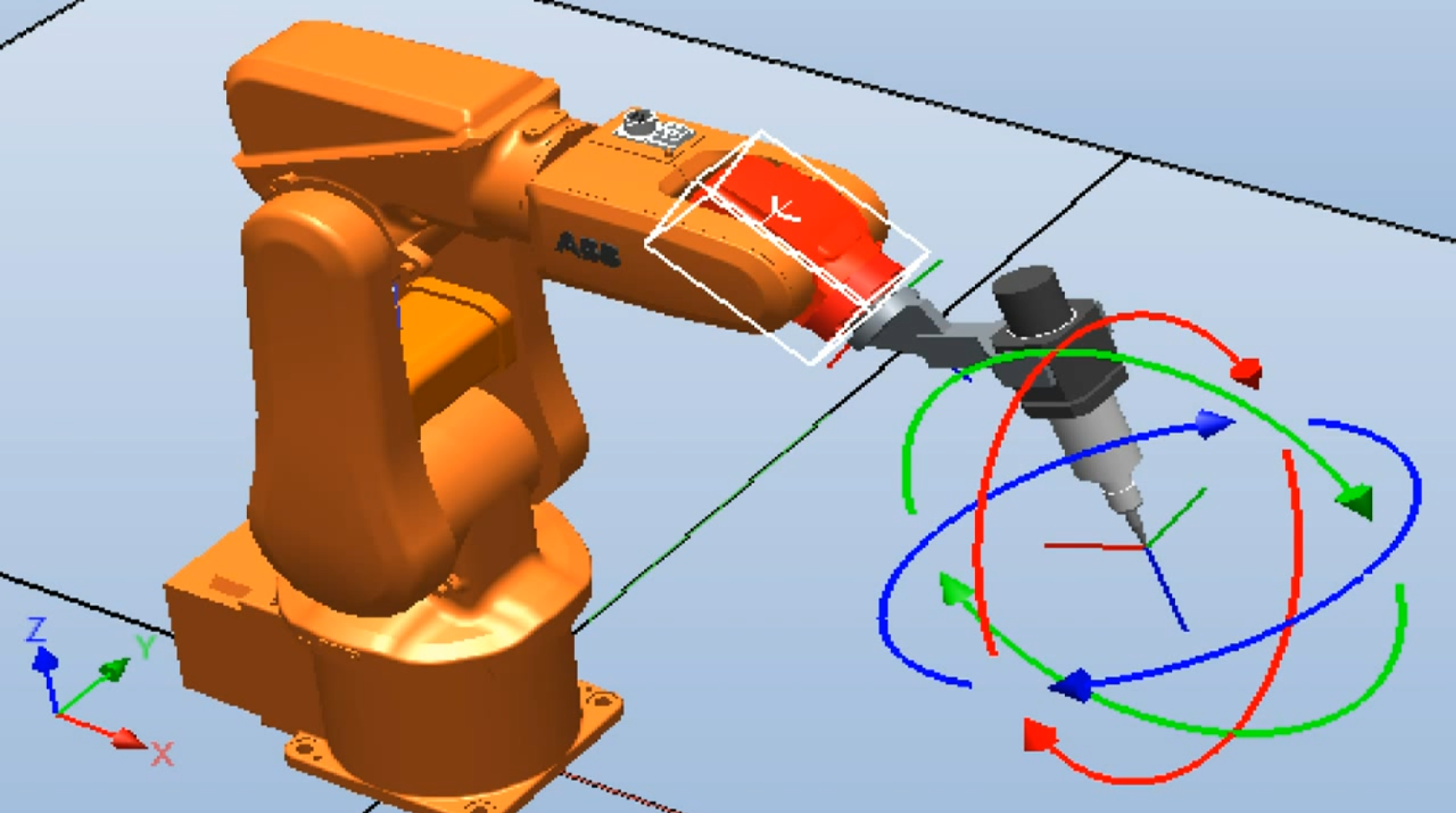 基础站-基础技能-任务4-工业机器人手动操作